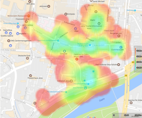 WLAN Abdeckung meinJena