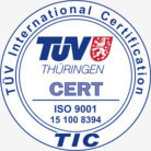 TÜV Thüringen ISO 9001